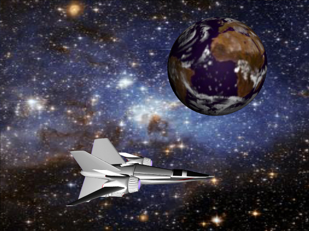 Product picture Space Ship Animated Gif File